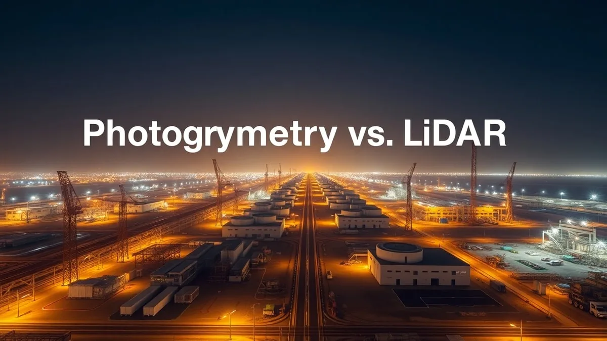 Comparison of photogrammetry and LiDAR 3D mapping technologies
