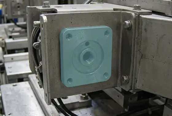 AI segmentation mask on a missing fixture