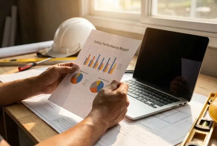 An automatically generated safety report with charts and an audit trail